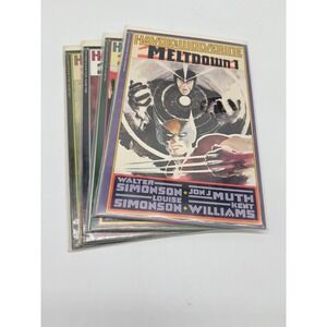 Havok Wolverine Meltdown 1 2 3 4 Marvel Comics 1988 Walter Simonson John J Muth